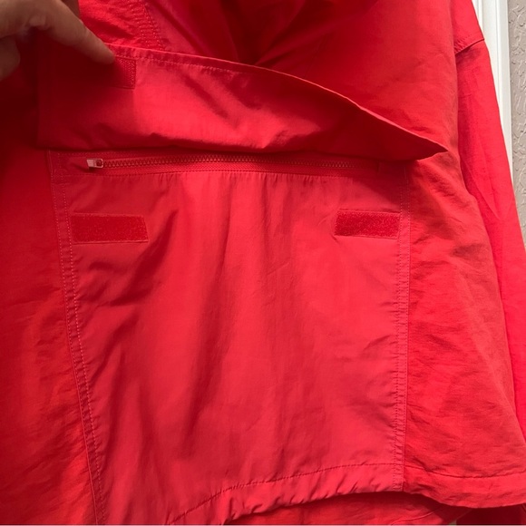 Sweaty Betty Nomad Pullover, hoodie jacket, tulip red, linen & organic cotton, S - Picture 7 of 15